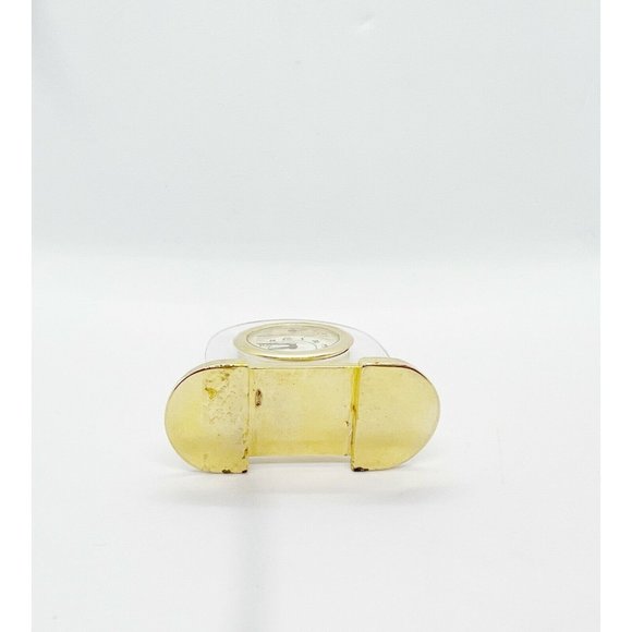 Collezier Brass miniature collectible clock EUC - Picture 3 of 3